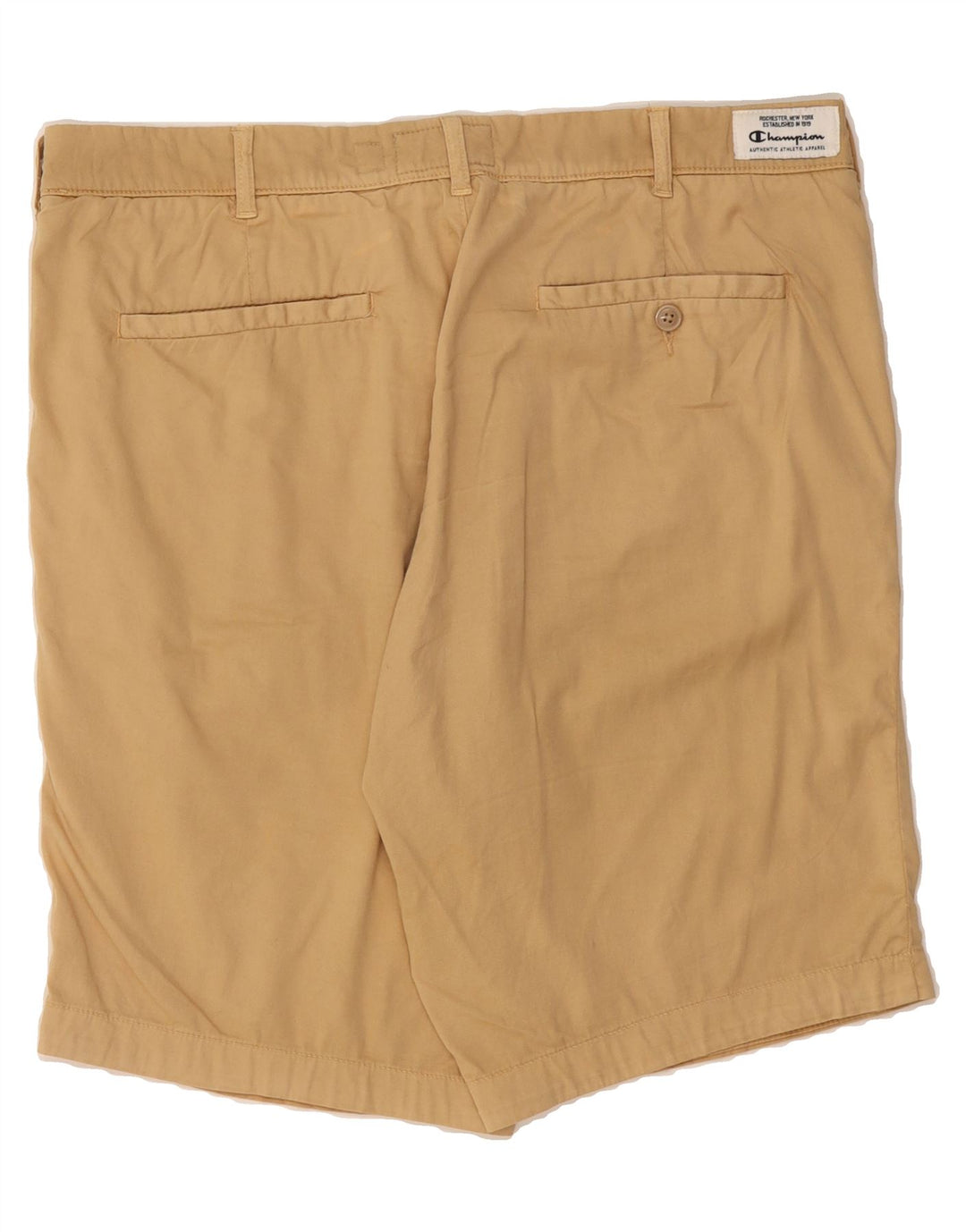 CHAMPION Mens Chino Shorts Large W36  Beige Cotton Vintage Champion and Second-Hand Champion from Messina Hembry 