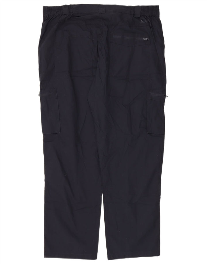 Mountain Warehouse Regular muške kargo hlače W40 L30 tamnoplavi poliester