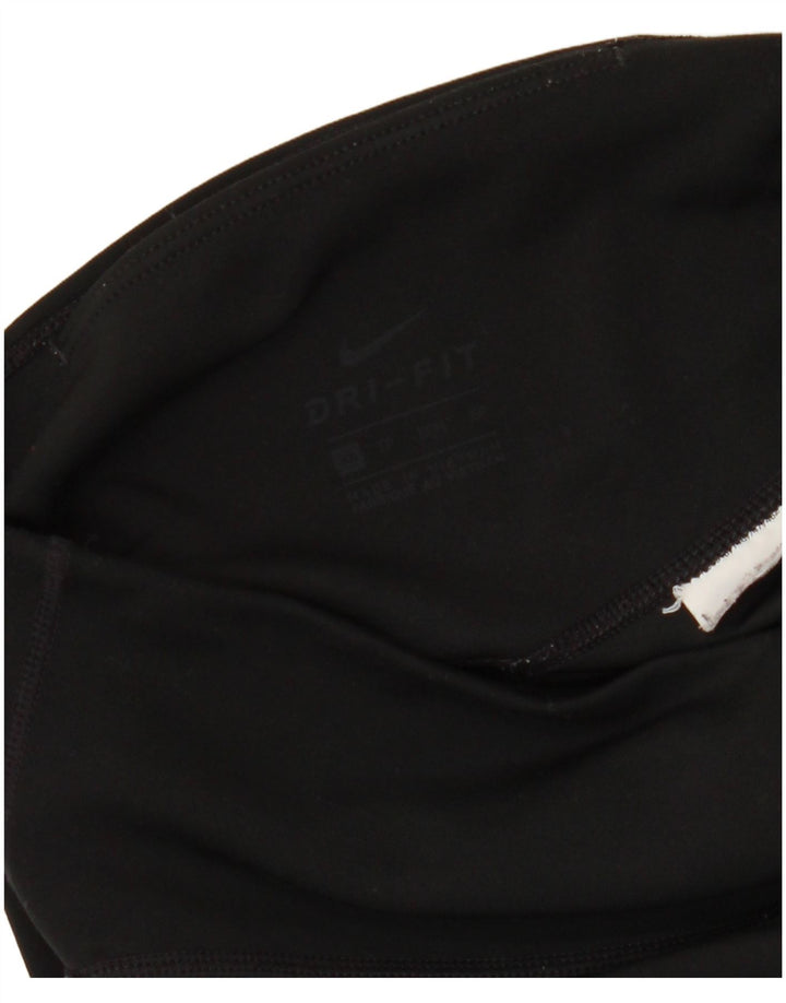 NIKE ženske Dri Fit grafičke tajice UK 6 XS crne