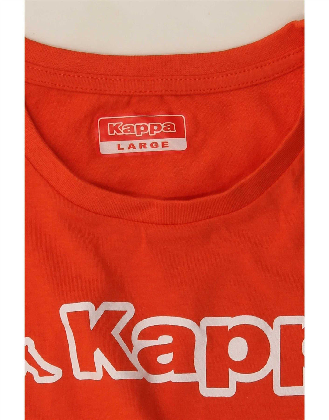 Kappa muška velika narančasta majica s grafičkim motivima