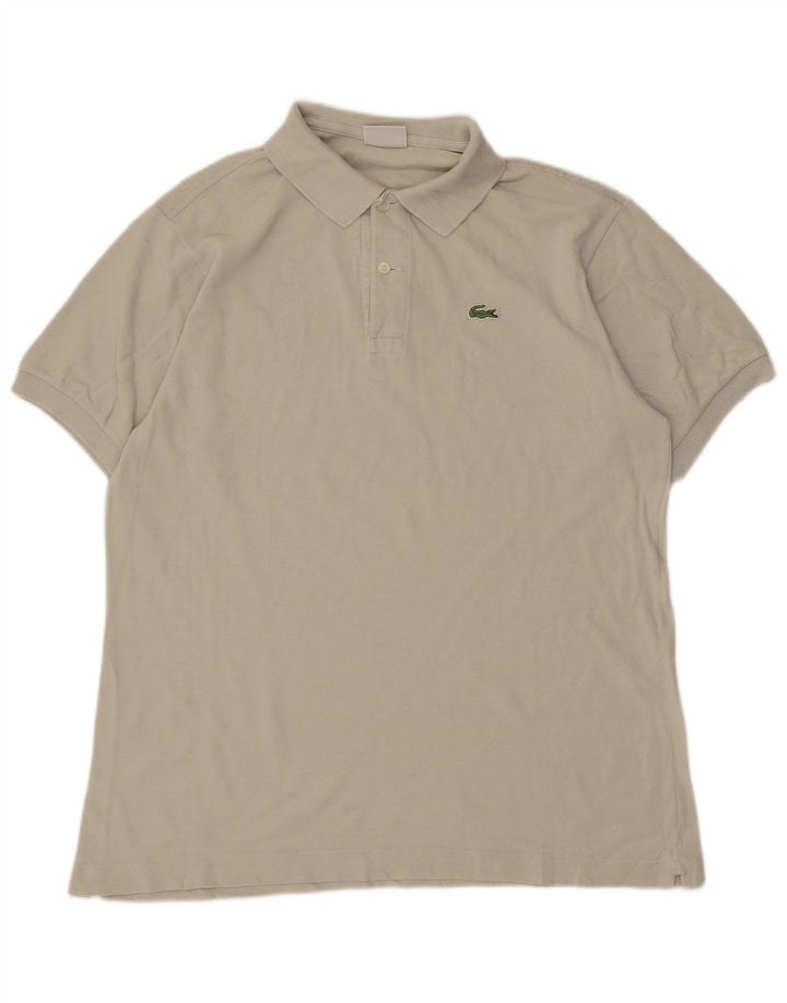 Lacoste muška polo majica veličine 5 veliki sivi pamuk