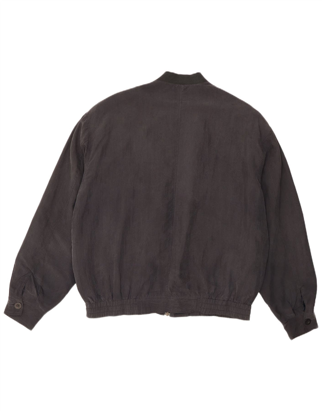 Vintage muška bomber jakna IT 48/50 srednje raznobojna geometrijska svila