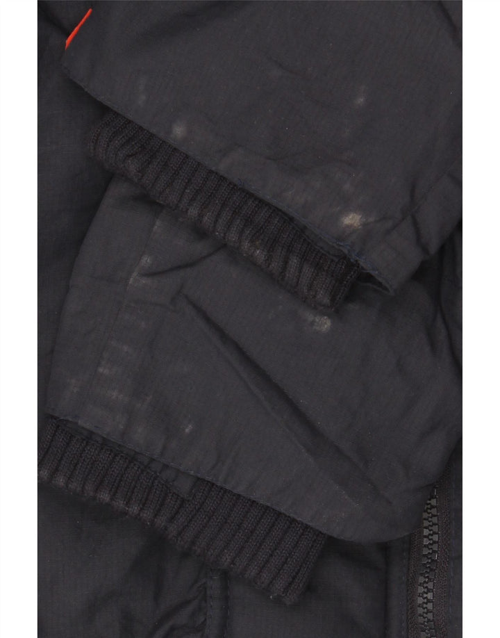 SUPERDRY Muška kišna jakna The Windcheater Graphic UK 40 Large Navy Blue