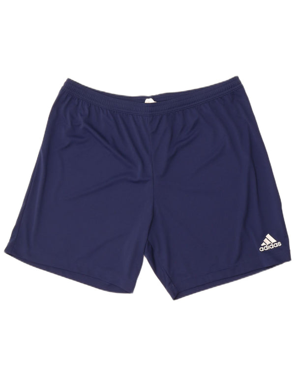 Adidas muške sportske kratke hlače Aeroready 2XL tamnoplavi poliester