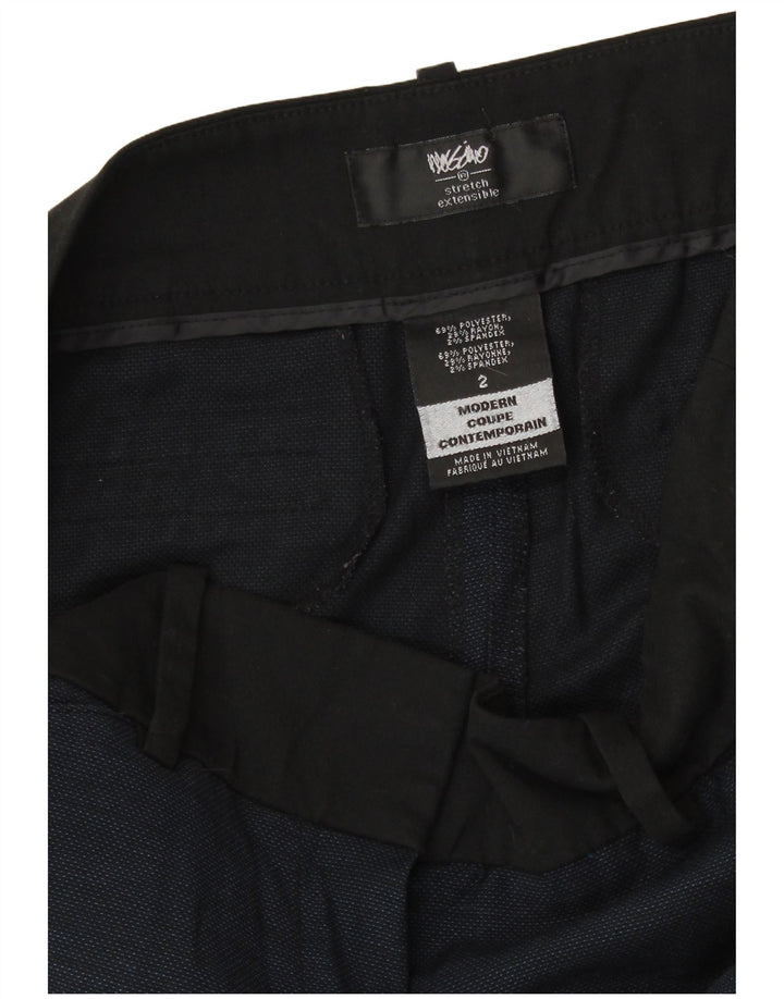 MOSSIMO Ženske ležerne hlače Bootcut US 2 XS W29 L31 tamnoplavi poliester