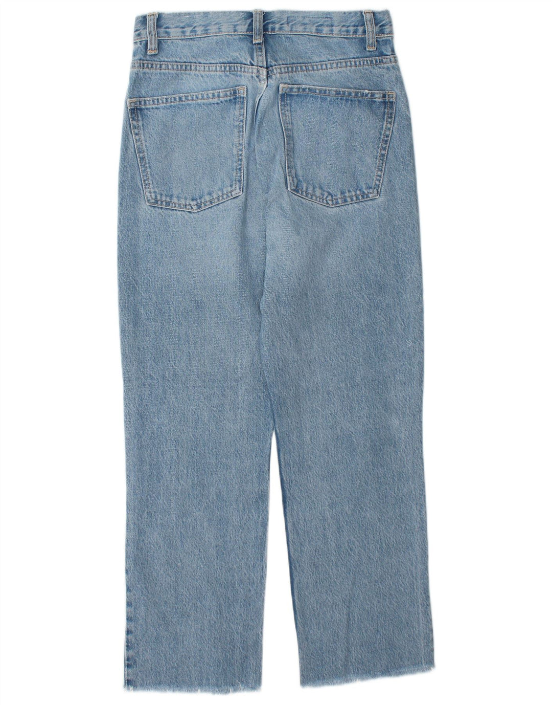 ZARA ženske ravne traperice visokog struka EU 36 XS W26 L26 plavi pamuk