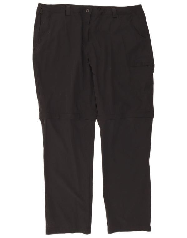 Mountain Warehouse Ženske ravne Cargo hlače UK 20 2XL W42 L32 Crne