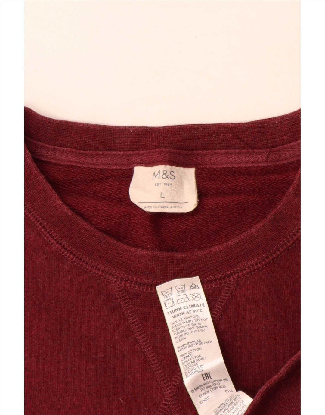 Marks & Spencer muška trenirka, veliki kestenjasti pamuk