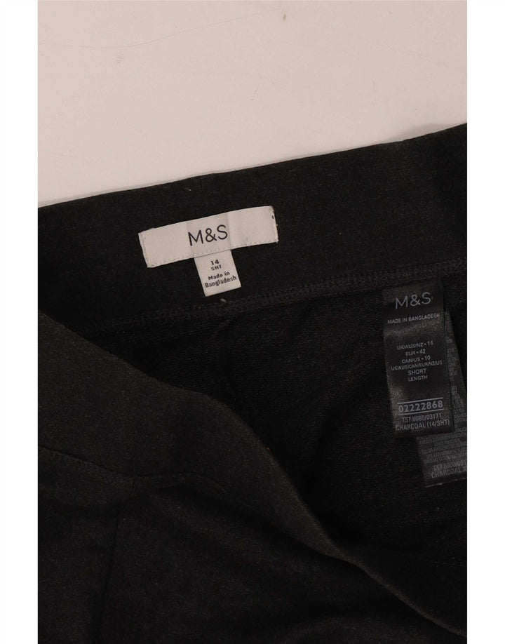 Marks & Spencer ženske tajice UK 14 Large Grey Cotton