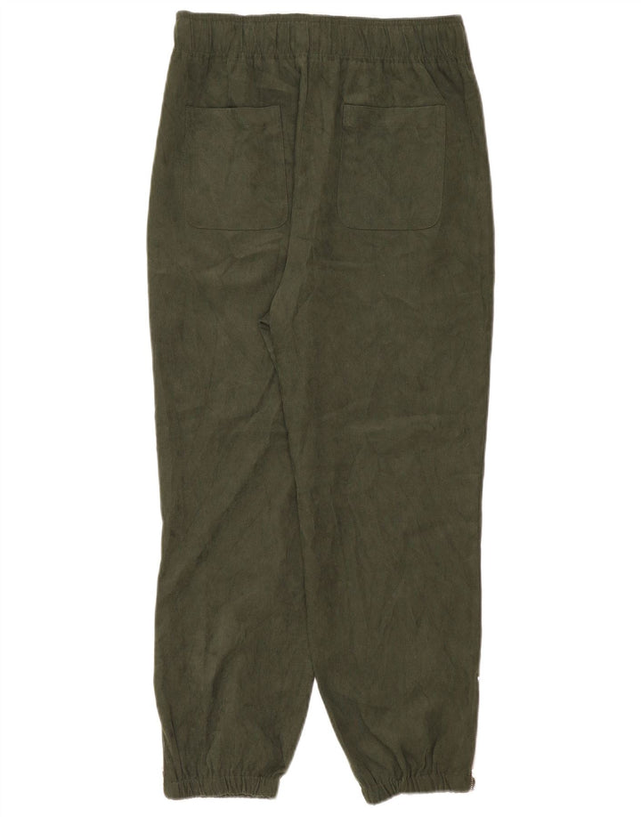 Zara ženske kratke hlače za trčanje srednje veličine W28 L25 kaki poliester