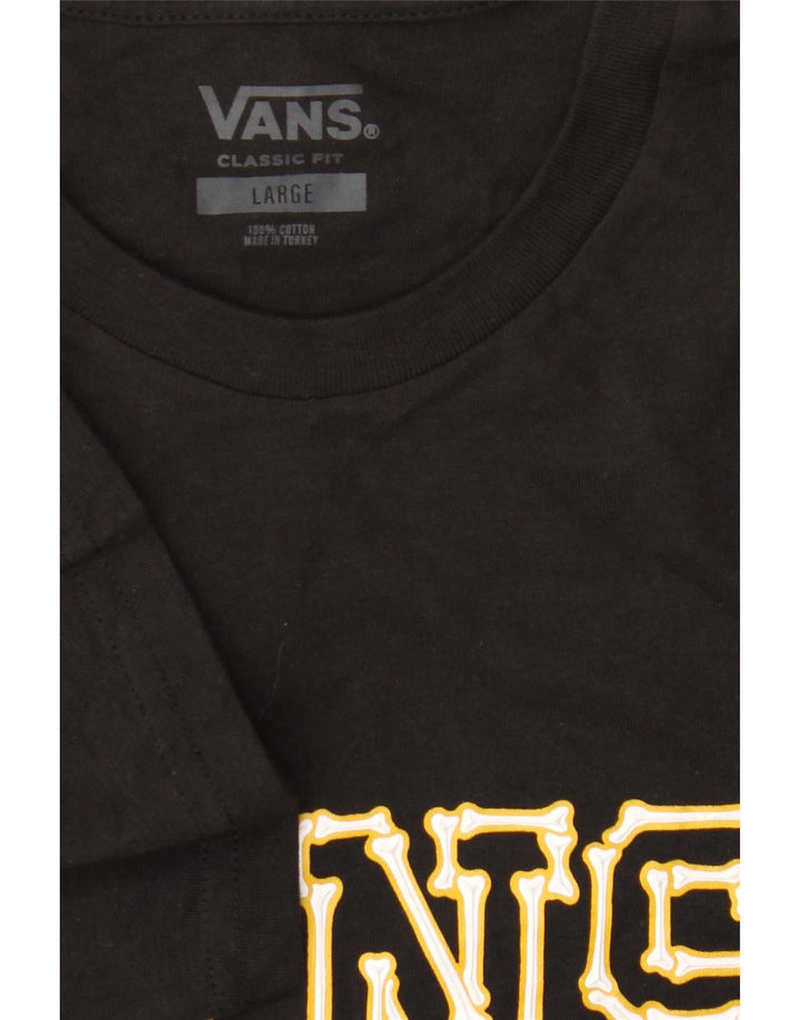 Vans muška majica kratkih rukava s grafičkim motivima, veliki crni pamuk