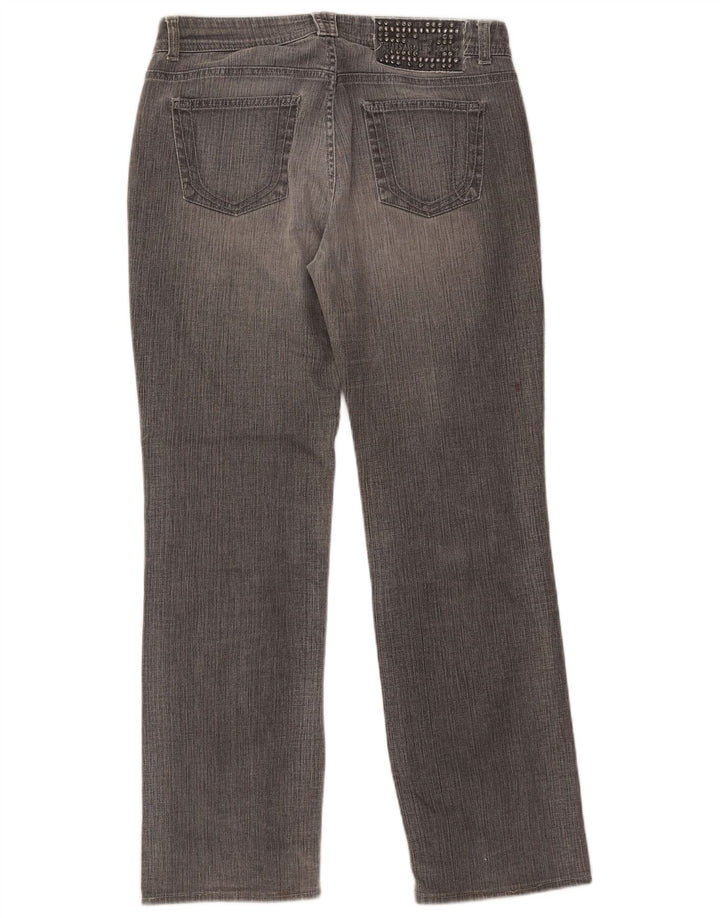 Trussardi ženske ravne traperice W29 L30 sivi pamuk