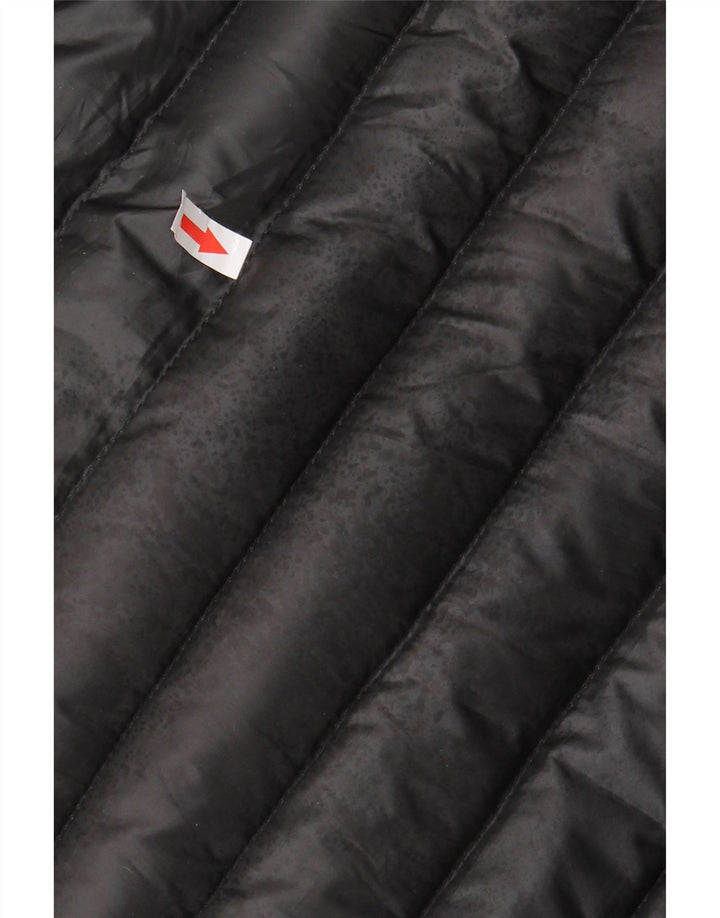 Fcuk muška podstavljena jakna s kapuljačom UK 38 srednje crne boje poliester