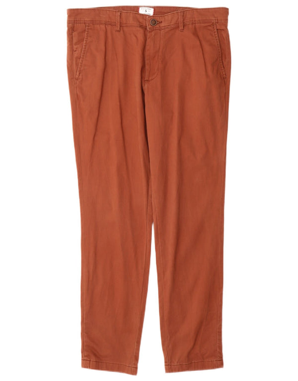 Jack & Jones muške uske chino hlače W34 L30 smeđi pamuk