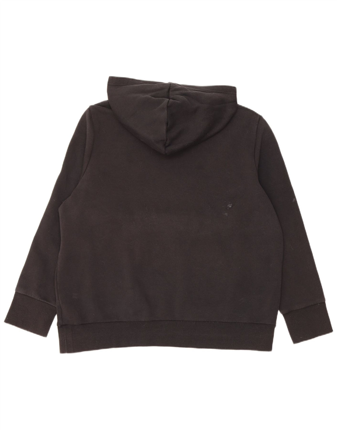 ADIDAS Ženska majica s kapuljačom s kapuljačom UK 24/26 2XL crni pamuk