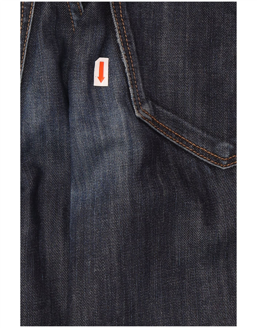 HUGO BOSS Muške ravne traperice W31 L34 tamnoplavi pamuk