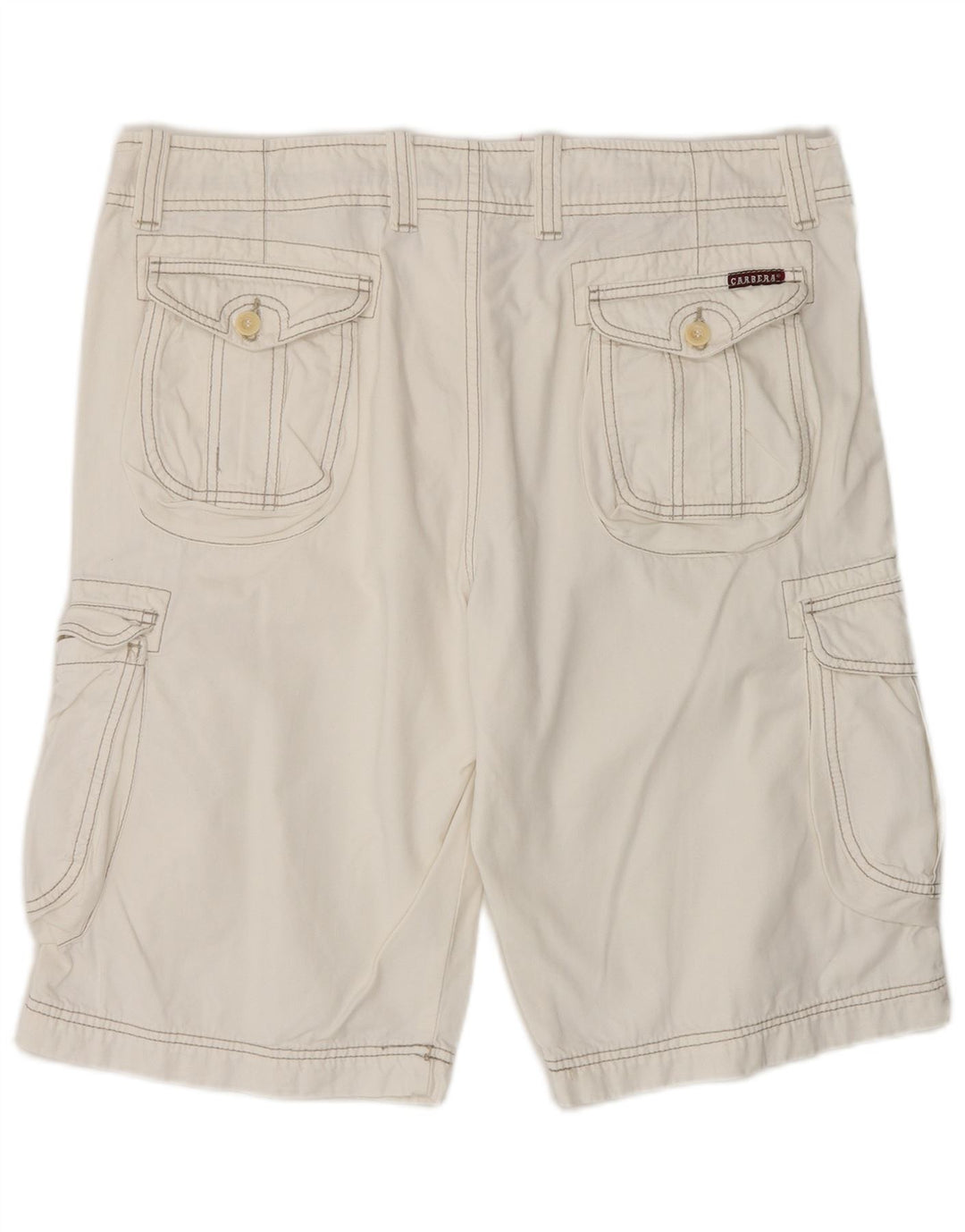 Ženske Cargo Cargo kratke hlače IT 52 XL W34 bijeli pamuk