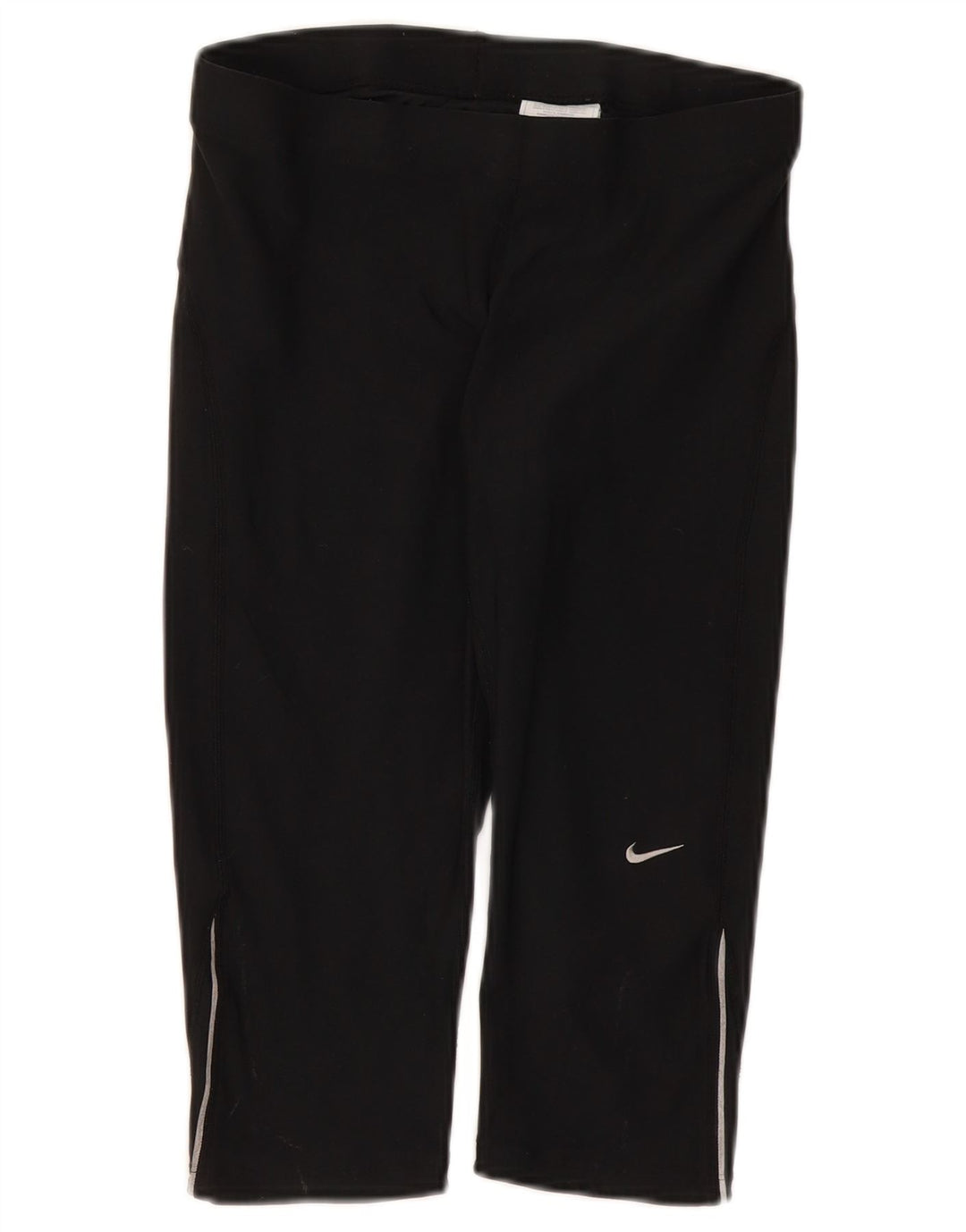 Nike ženske Capri tajice UK 10/12 Srednje crni poliester