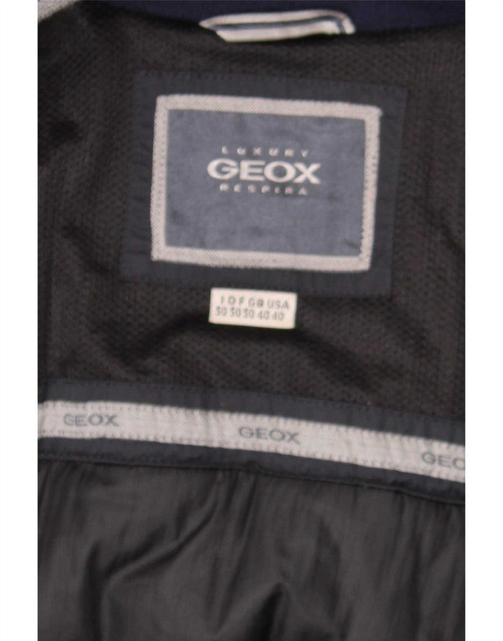 Geox Mens Respira podstavljena jakna UK 40 Large Black