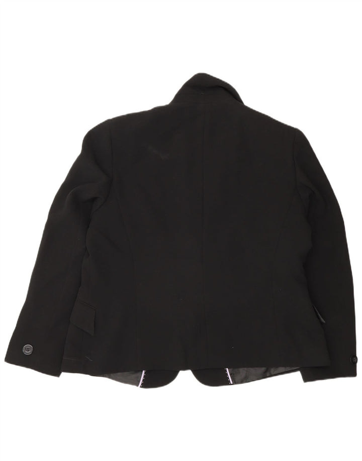 Marks & Spencer Ženska jakna s jednim gumbom UK 18 XL crna