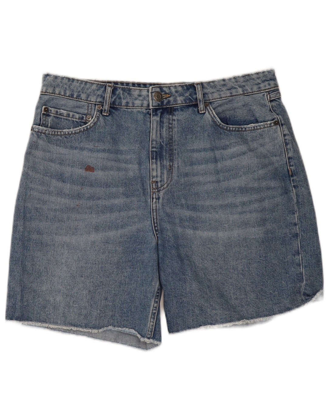JACK WILLS Womens Denim Shorts W34 Large  Blue Cotton