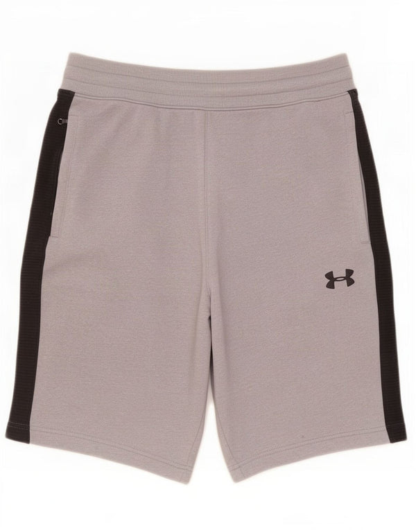 Under Armour Mens Sport Shorts Large Grey Colourblock