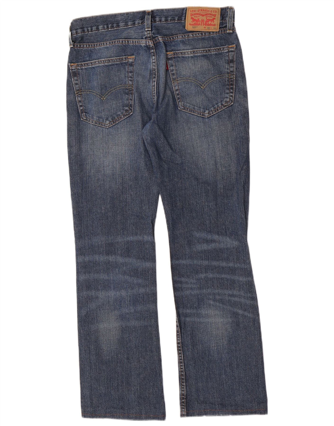 Levi's muške 527 Bootcut traperice W30 L29 plavi pamuk