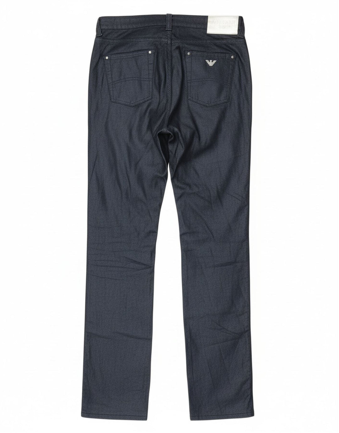 Armani ženske uske traperice W29 L32 tamnoplavi pamuk