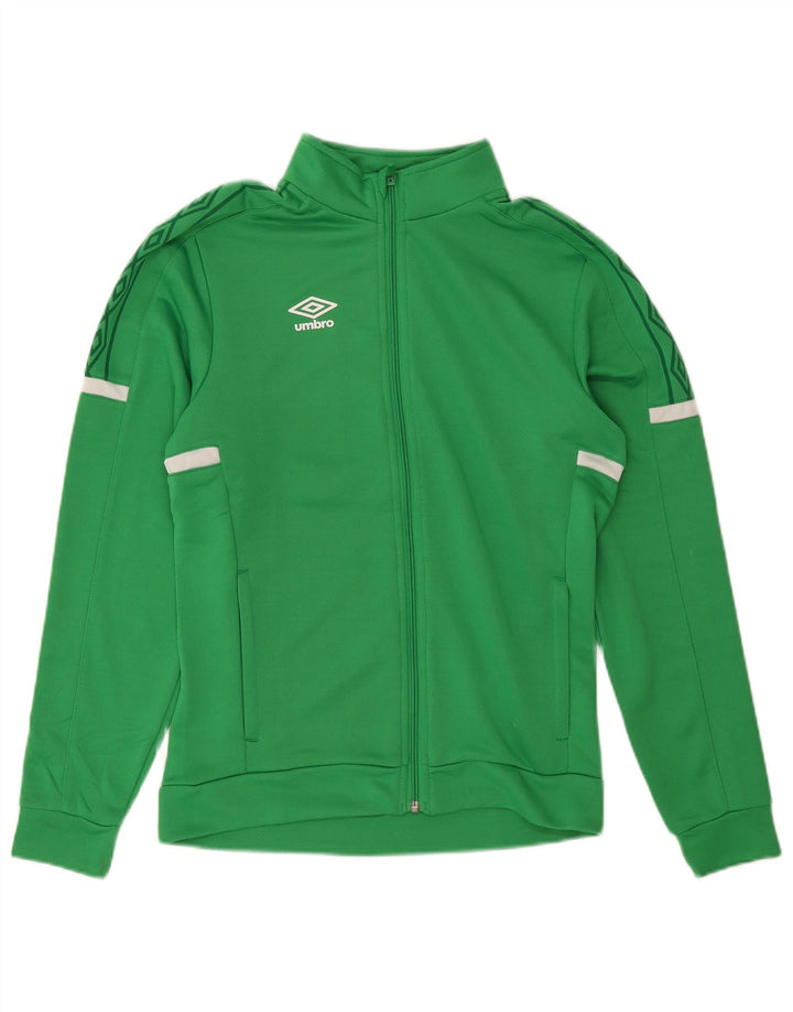 Umbro Boys Graphic Gornja jakna trenirke 13-14 godina XL zeleni poliester