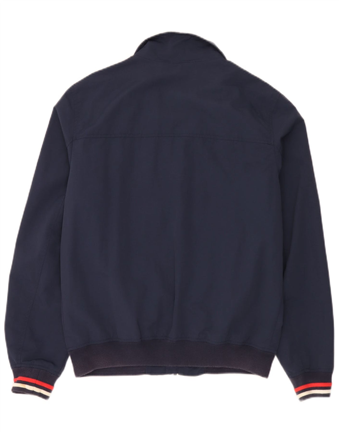 Tommy Hilfiger muška bomber jakna UK 38 Medium tamnoplavi prugasti poliamid