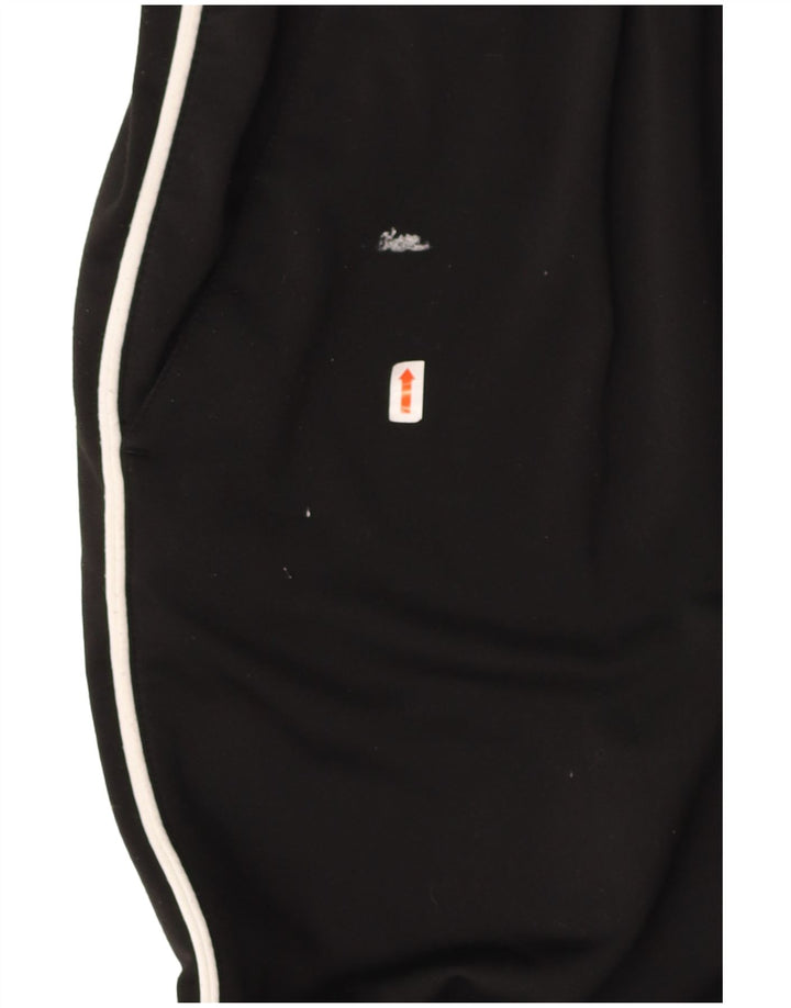 NIKE Mens Tracksuit Trousers Small  Black Polyester