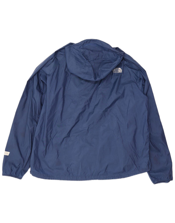The North Face muška kišna jakna s kapuljačom UK 44 2XL tamnoplavi najlon