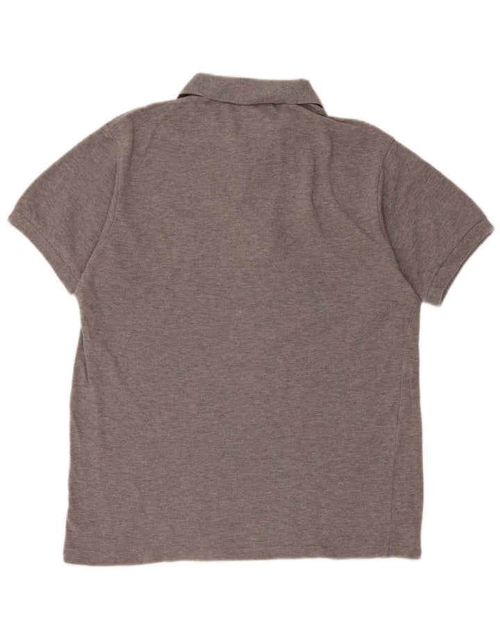 Lacoste muška polo majica veličine 3 Mala siva pamučna