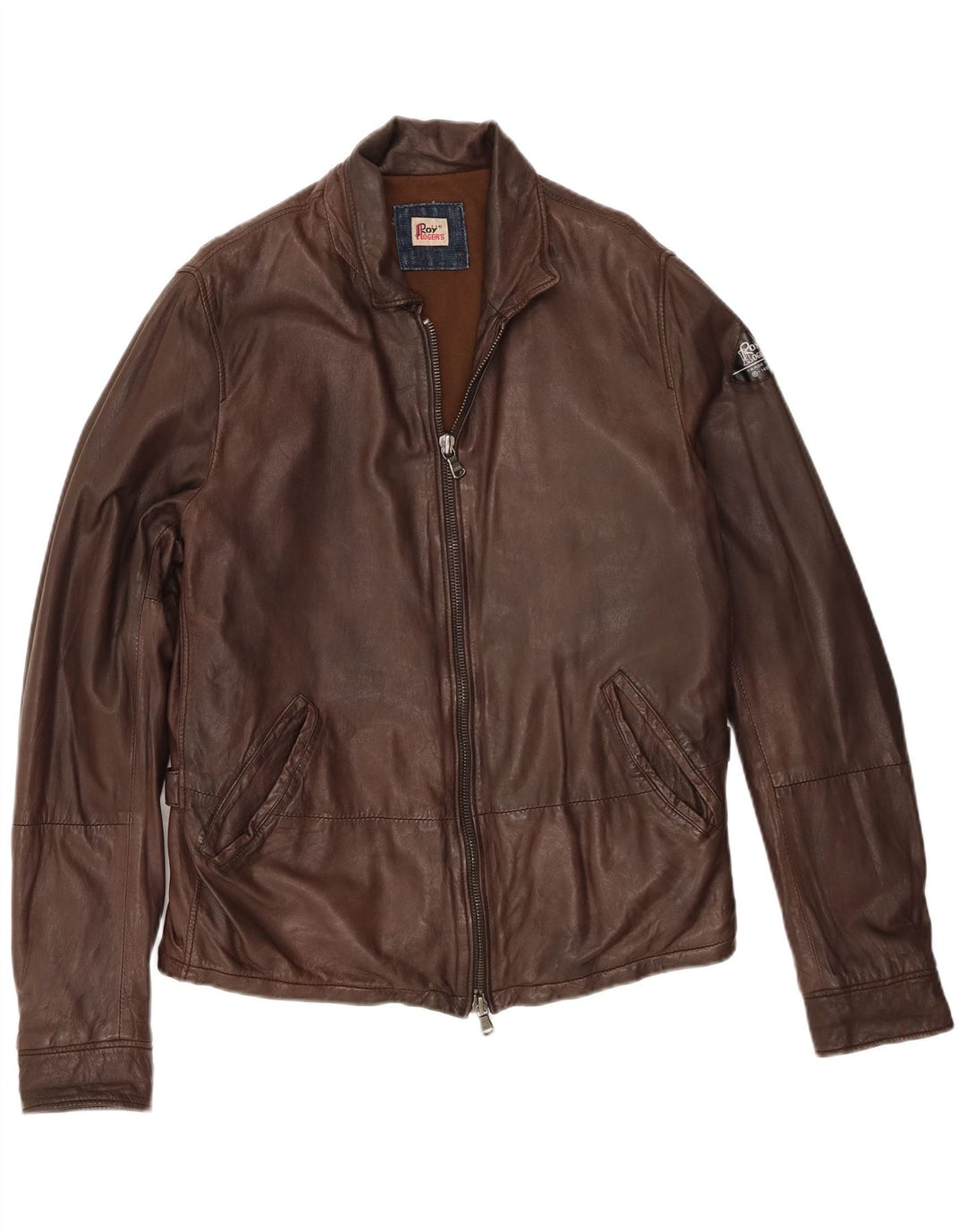 Roy Rogers muška kožna jakna IT 50 Large Brown Leather