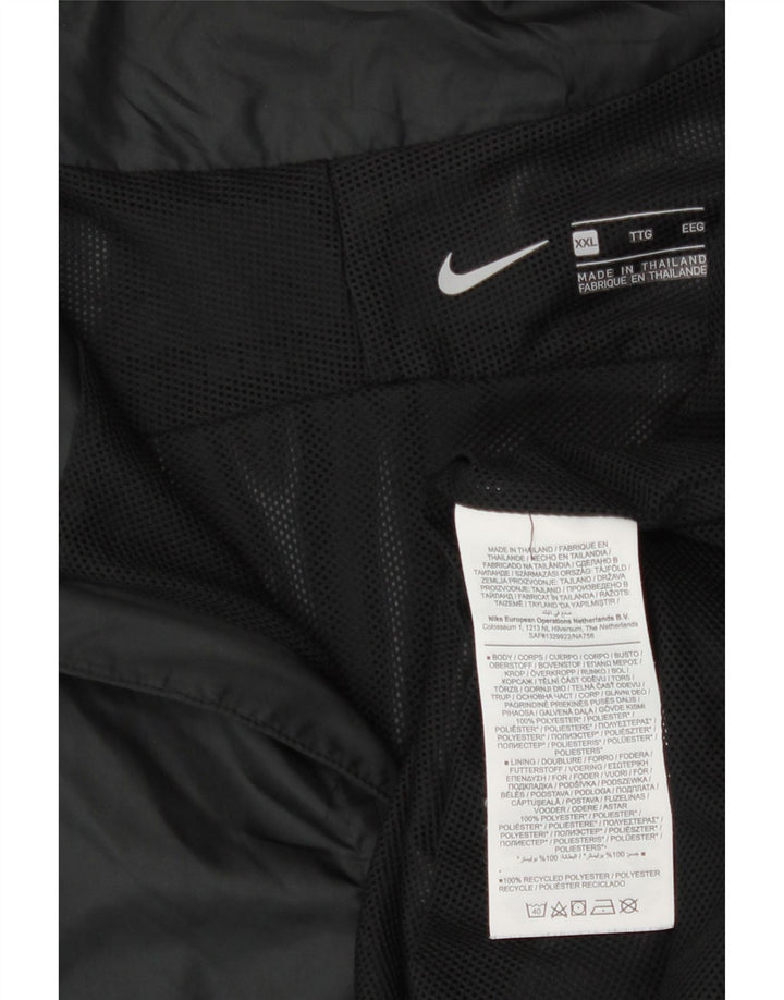 Nike muška pulover trenirka gornja jakna 2XL crni poliester