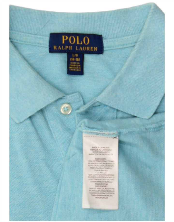 POLO RALPH LAUREN Polo majica za dječake 14-15 godina velika plava pamučna