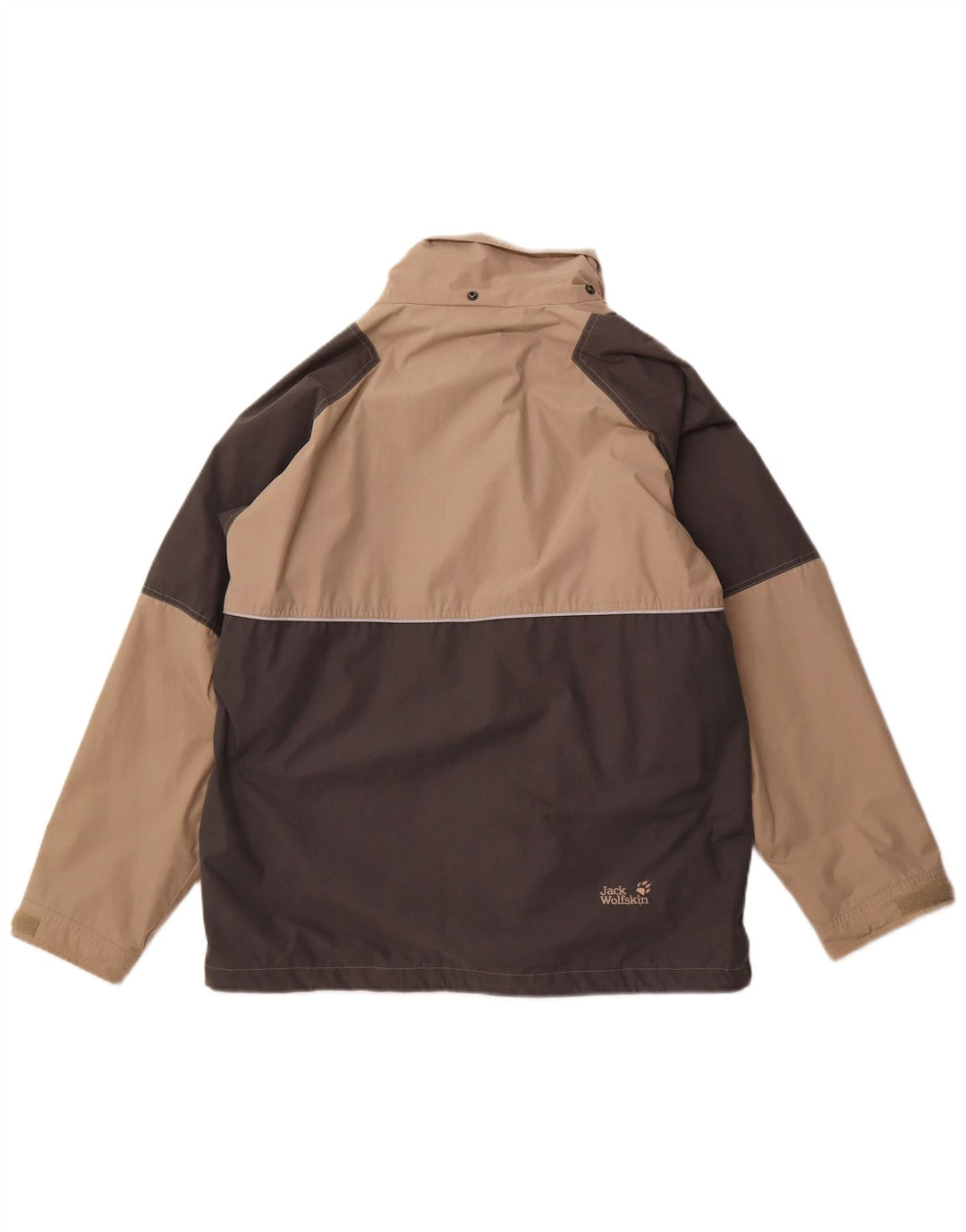 Jack Wolfskin muška kišna jakna UK 42 XL bež poliester u boji