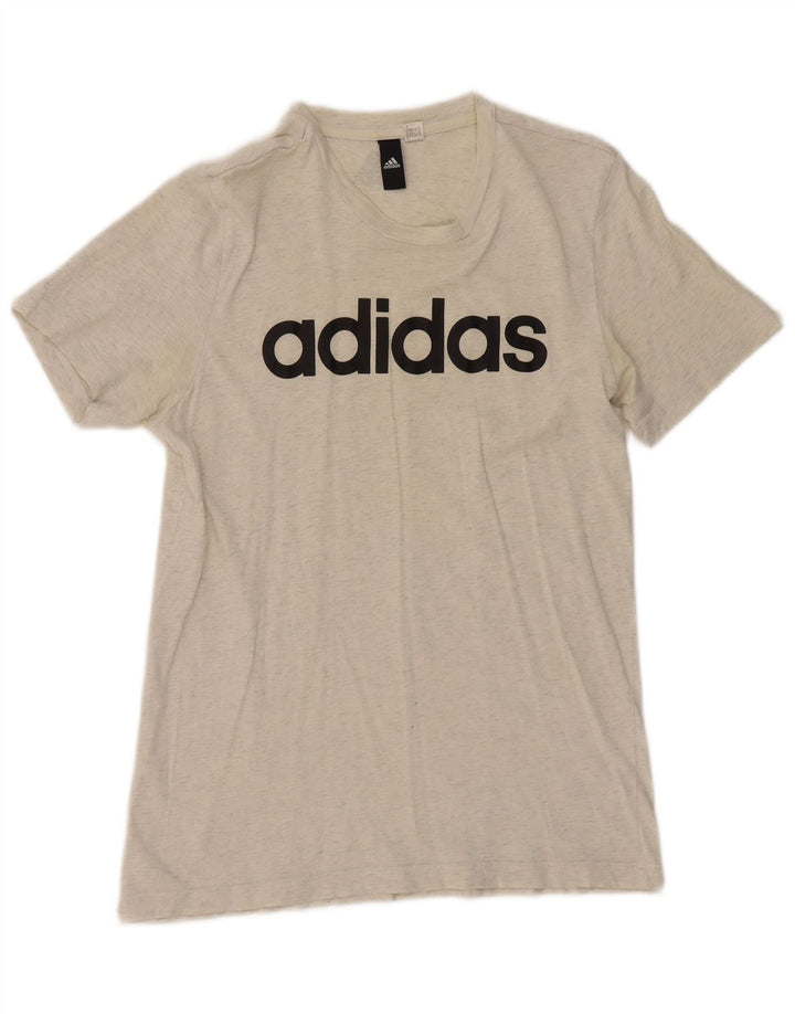 Adidas majica kratkih rukava s grafičkim motivima UK 12 srednje siva