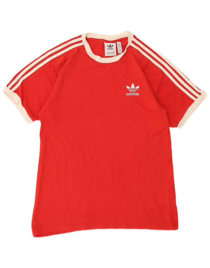 Adidas muška majica kratkih rukava Srednje crveni pamuk