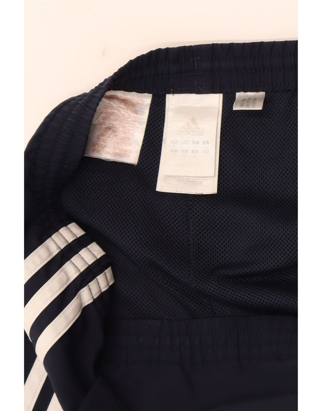 Sportske kratke hlače Adidas za dječake 13-14 godina tamnoplavi poliester