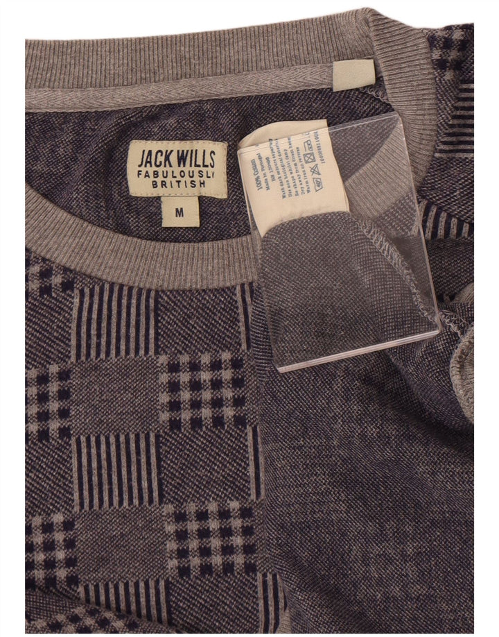 Jack Wills, muški džemper s okruglim izrezom srednje tamnoplave boje