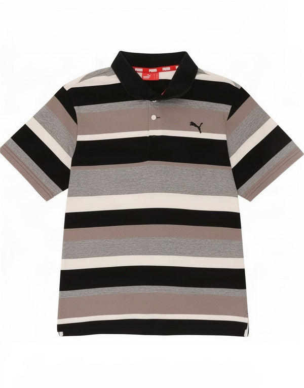 Puma polo majica za dječake 13-14 godina na višebojne pruge