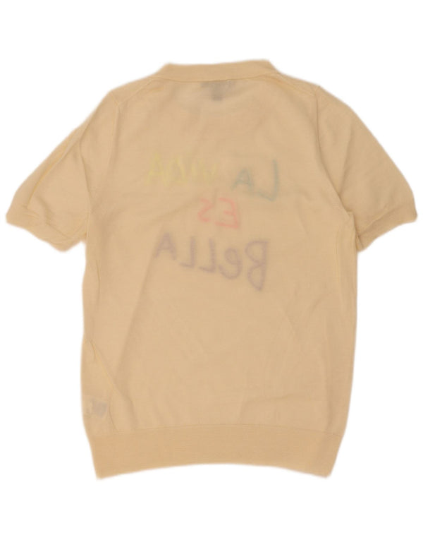 J. Crew Ženski džemper s okruglim izrezom UK 14 Large Off White