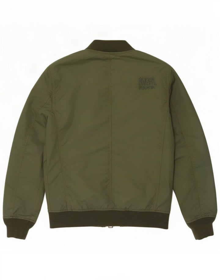 Superdry bomber jakna za dječake 13-14 godina veliki kaki poliester