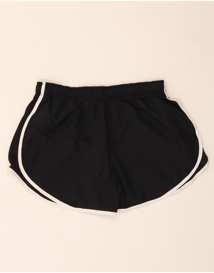 NIKE ženske sportske kratke hlače UK 14 veliki crni poliester