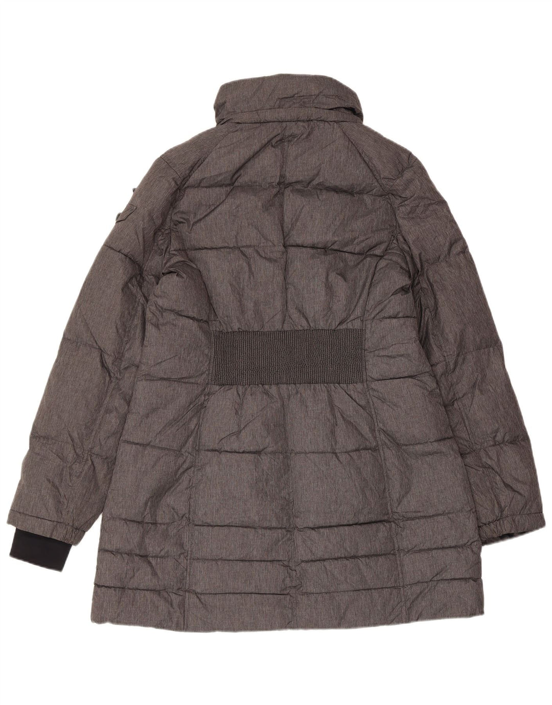 Nautica ženski podstavljeni kaput UK 16 veliki sivi najlon