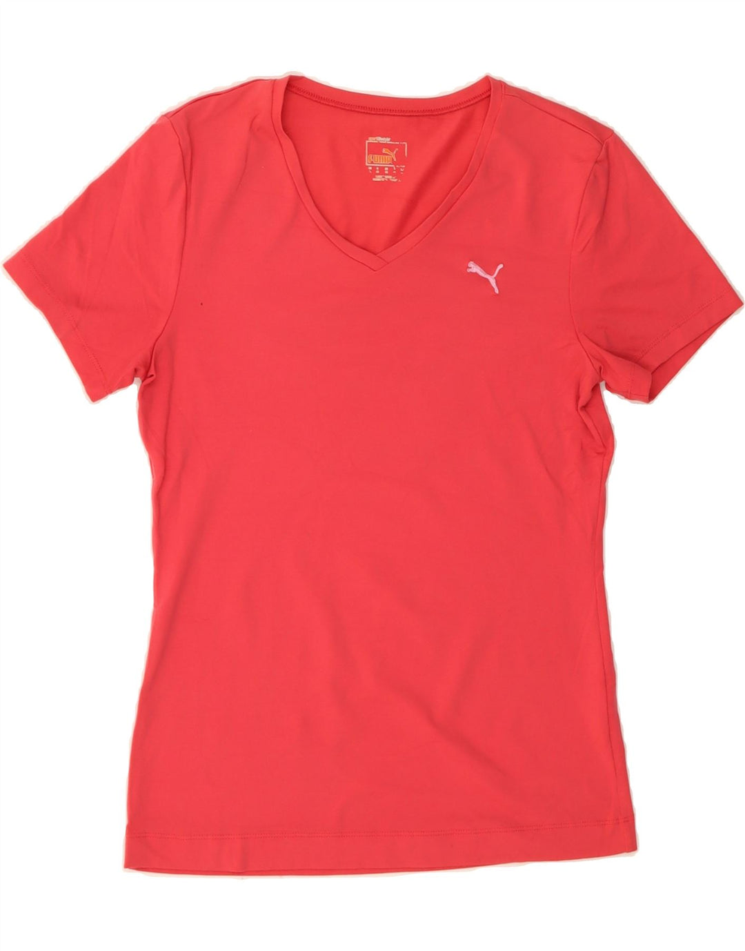 PUMA Womens T-Shirt Top UK 10 Small Pink Vintage Puma and Second-Hand Puma from Messina Hembry 