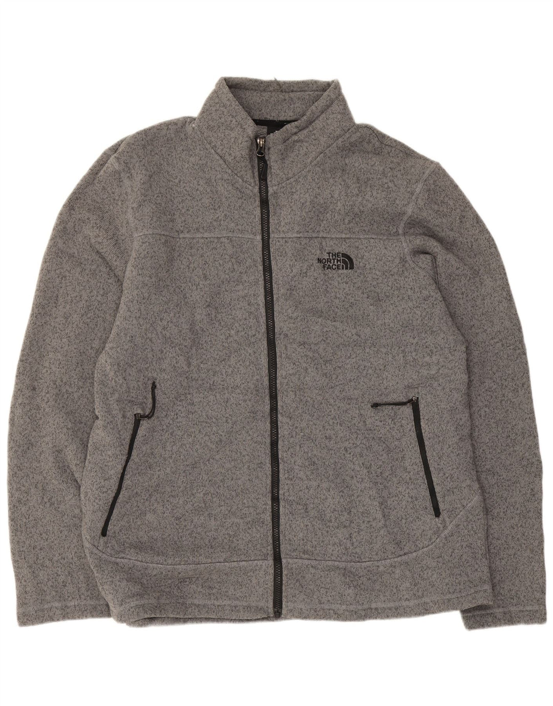 The North Face muška trenirka gornja jakna XL sivi flekasti poliester
