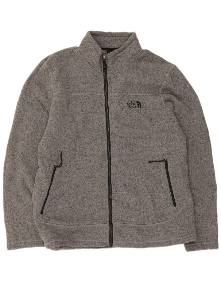 The North Face muška trenirka gornja jakna XL sivi flekasti poliester