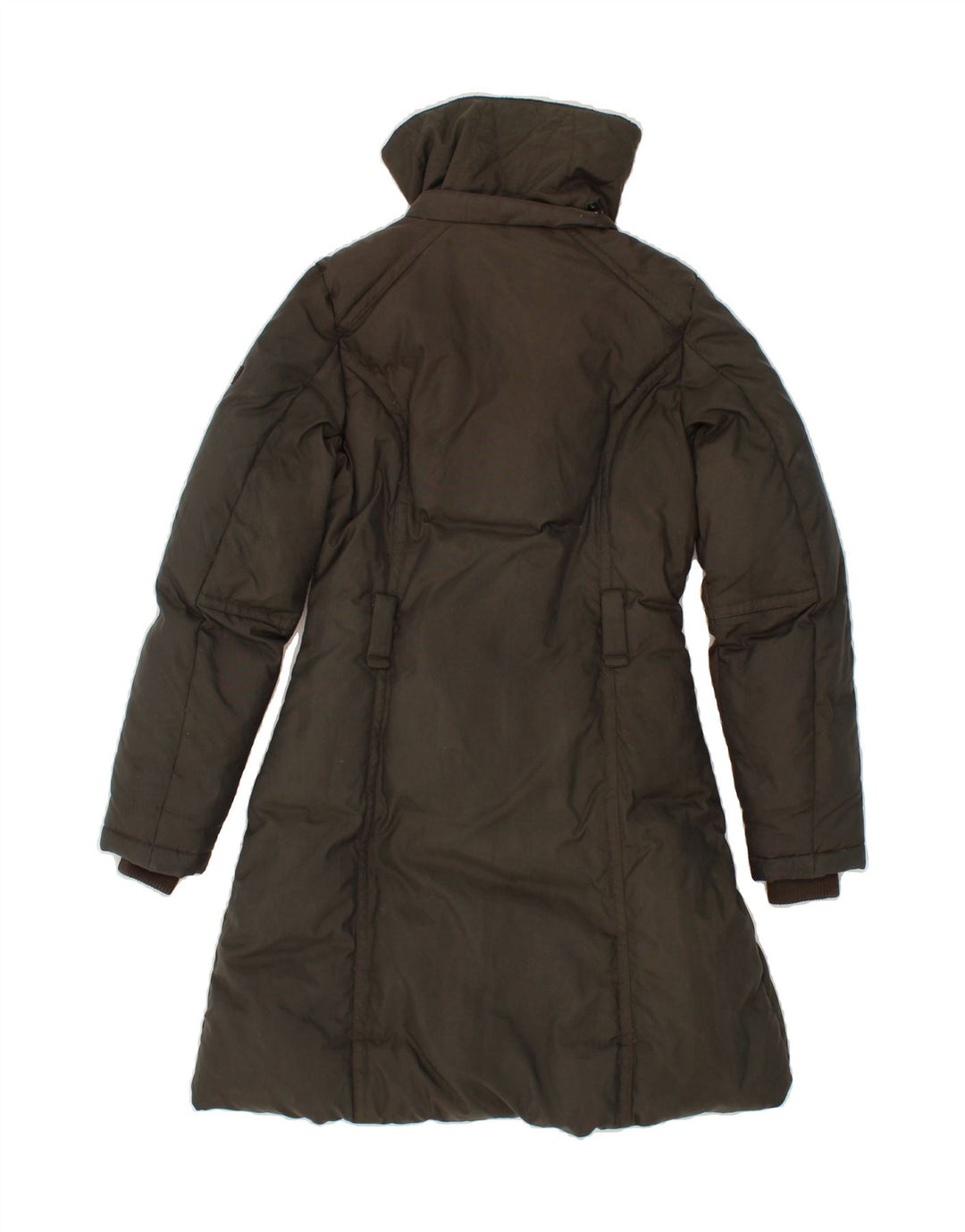 GAS Womens Padded Coat EU 38 Medium Brown Polyamide Vintage Gas and Second-Hand Gas from Messina Hembry 